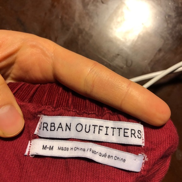 ❌ SOLD ❌ Urban Buttondown Red Corduroy Dress - Picture 2 of 11